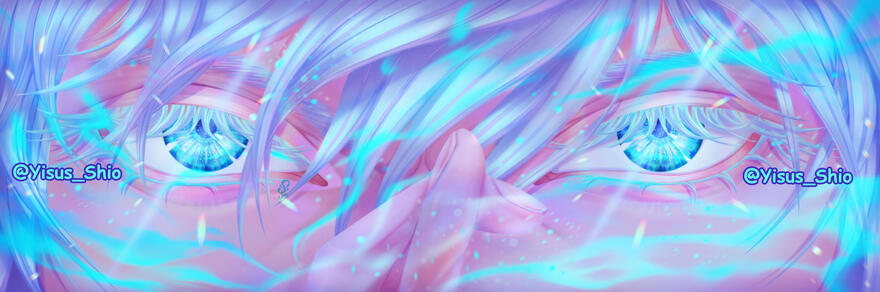 Gojo´s Banner Eyes